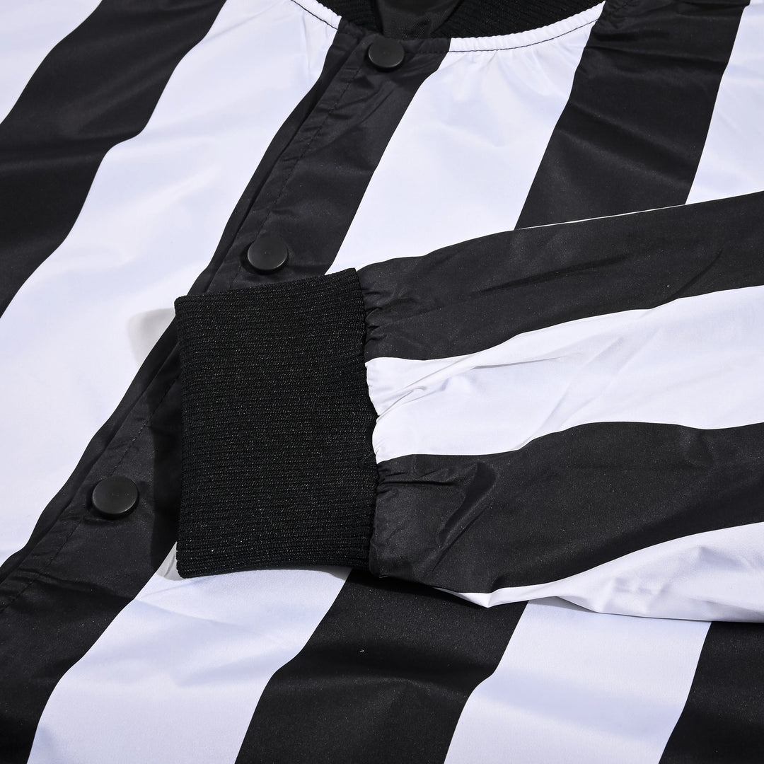 2.25” Football Referee Reversible Black & White Jacket
