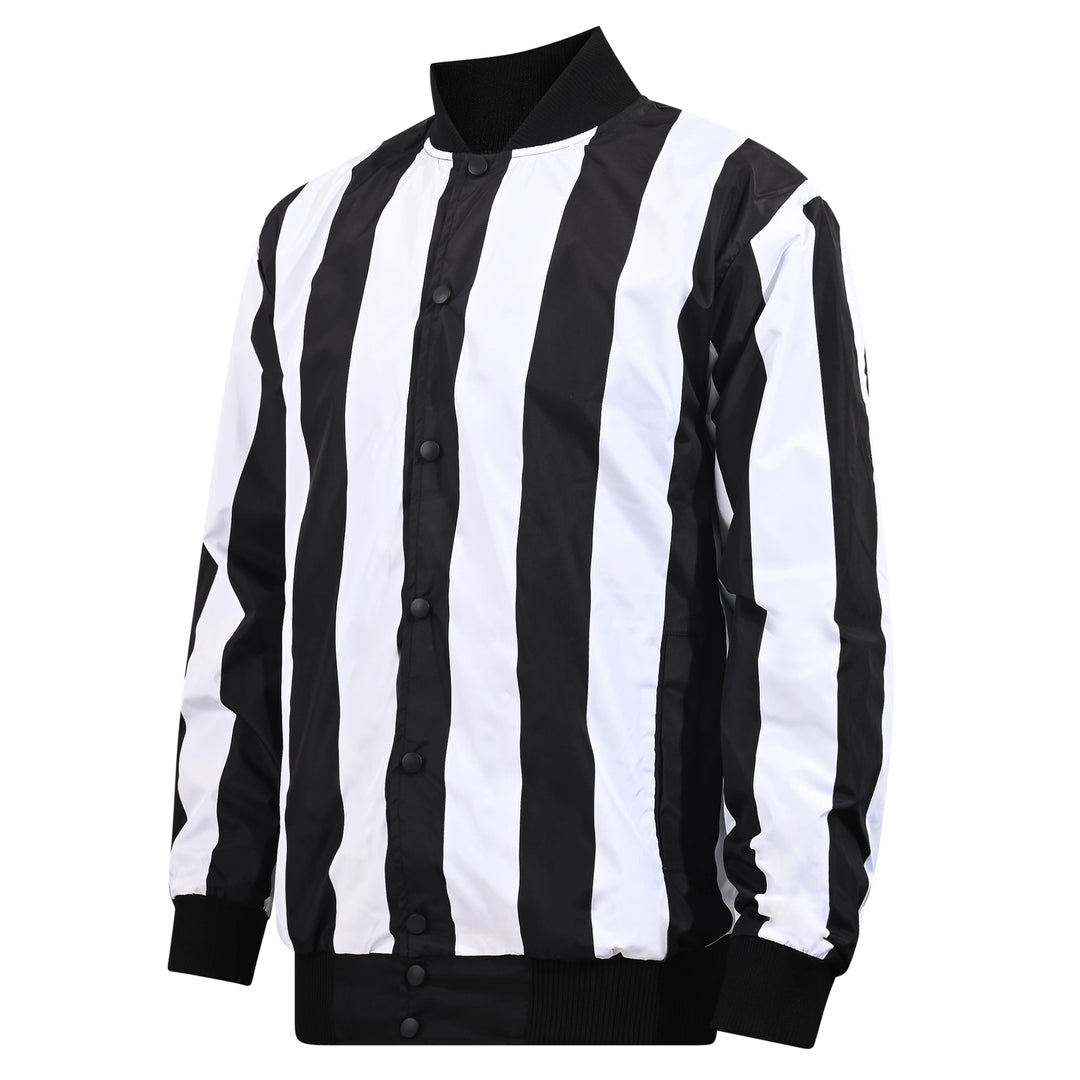 2.25” Football Referee Reversible Black & White Jacket