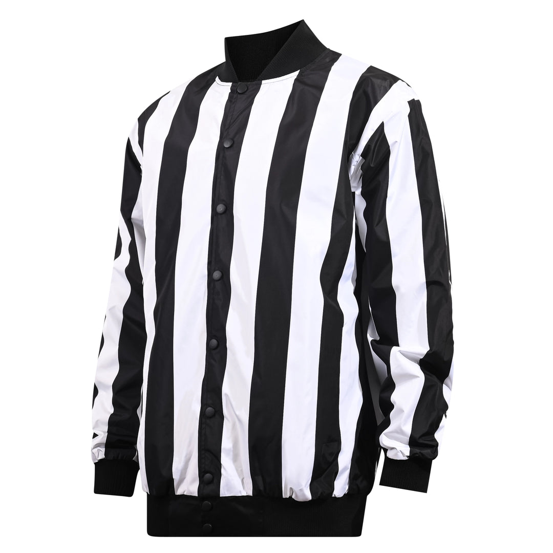 2” Football Referee Reversible Black & White Jacket