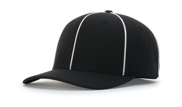 Richardson 485 Referee Pulse R-Flex Black/White Referee Hat – GR8 CALL