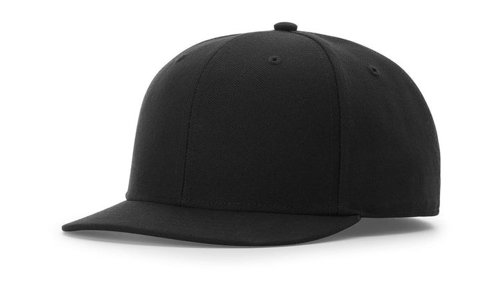 Richardson 530 4-Stitch Fitted Black Umpire Hat