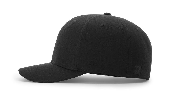 Richardson 543 6-Stitch Flexfit Black Umpire Hat