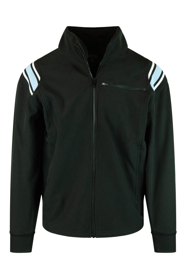 WarmSkin Thermal Umpire Jacket - Black/Powder Blue