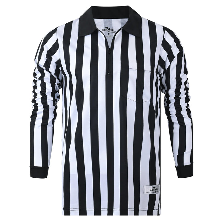 1" Soft-Tech Football Referee LS Shirt