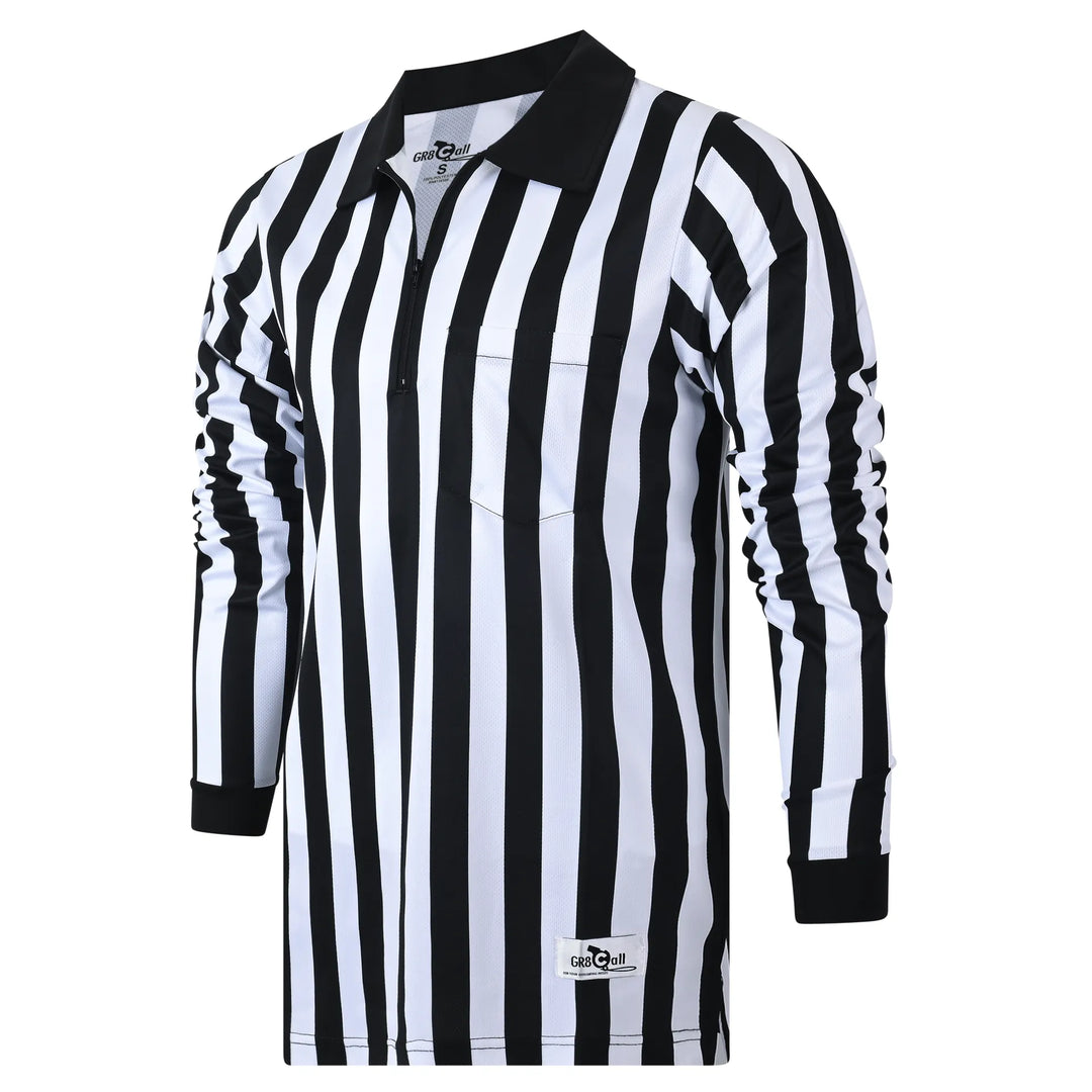1" Soft-Tech Football Referee LS Shirt