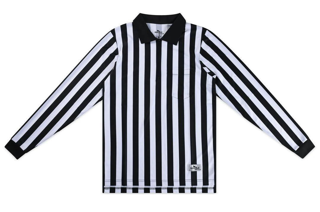 1" Soft-Tech Football Referee LS Shirt