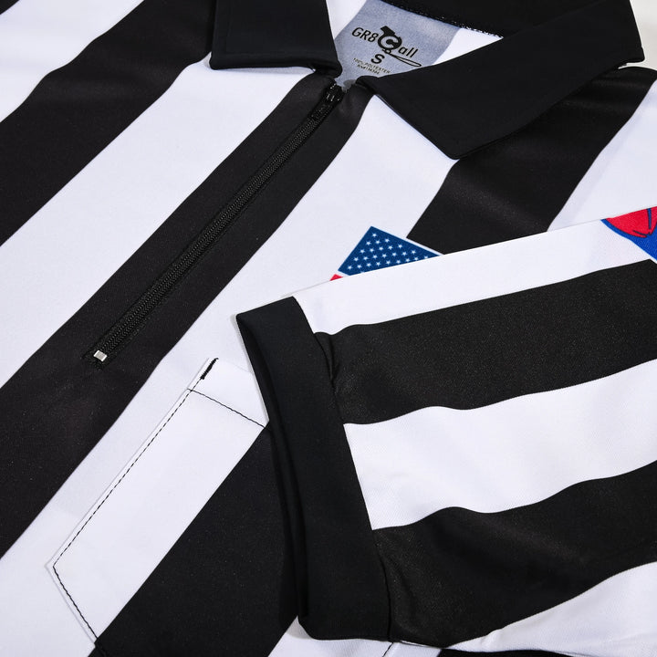 2" CFO Ultra-Tech Football Referee Shirt