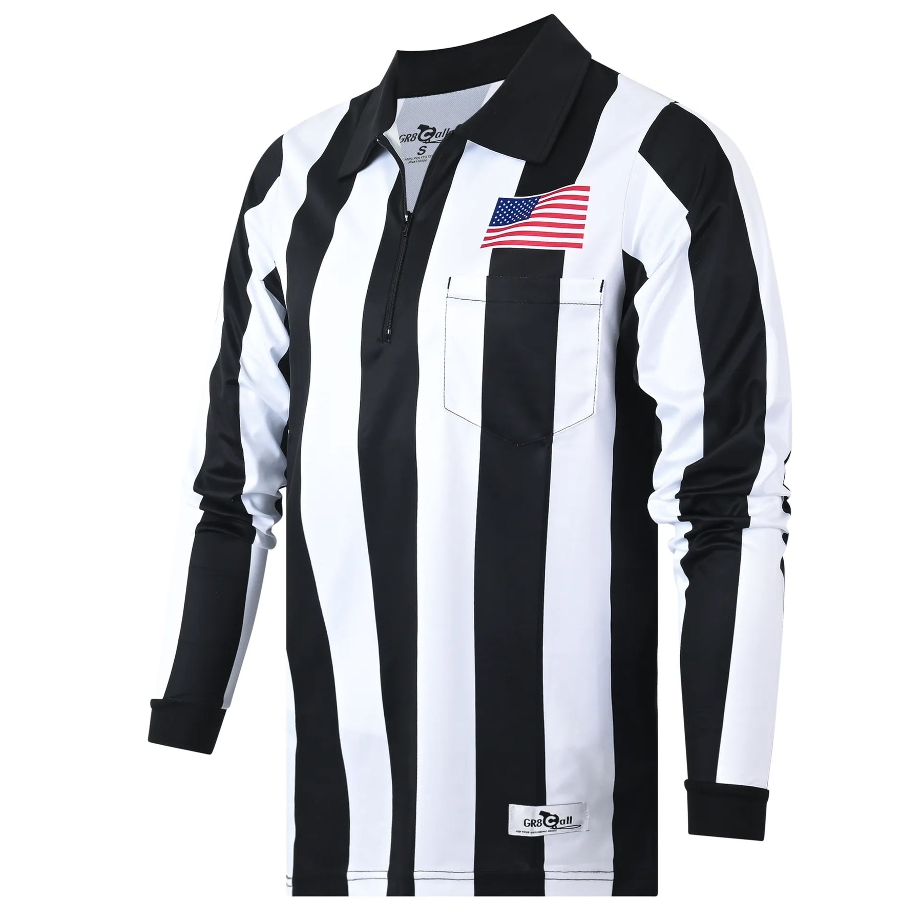 2.25” Ultra-Tech Long Sleeve Football Referee Shirt with