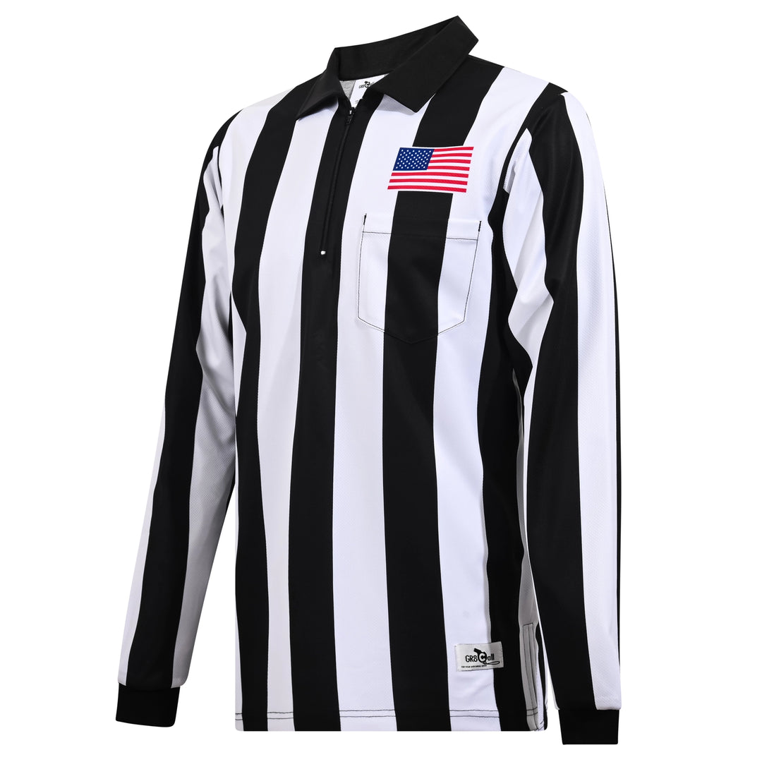 2.25" StormSkin Long Sleeve Football Referee Shirt/Jacket