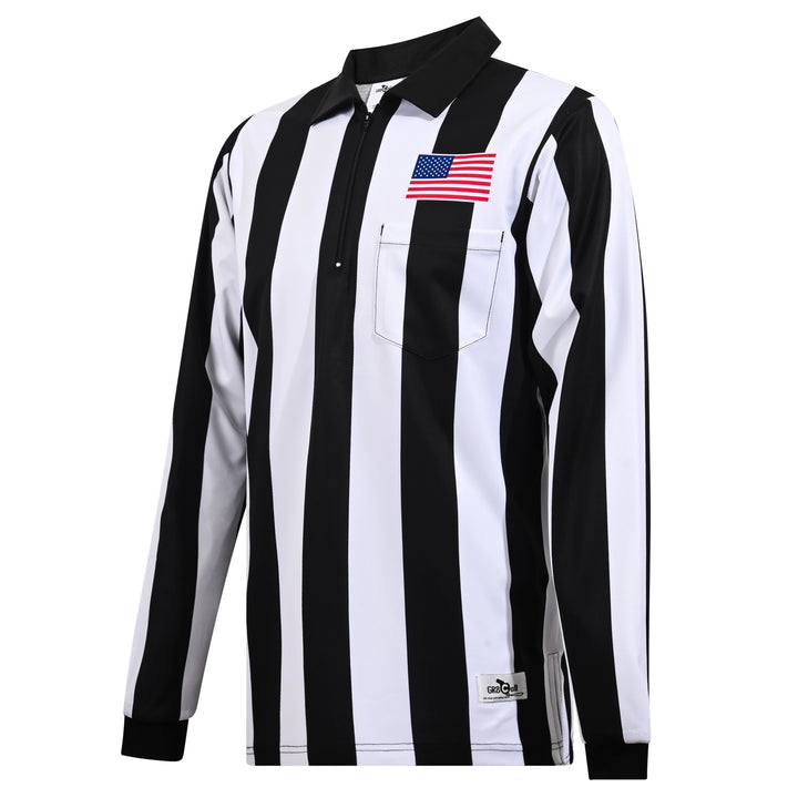 2.25" StormSkin Long Sleeve Football Referee Shirt/Jacket