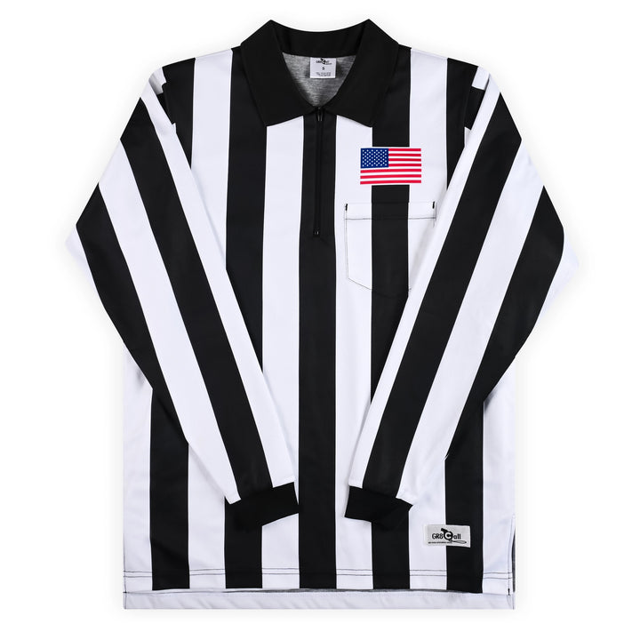 2.25" StormSkin Long Sleeve Football Referee Shirt/Jacket