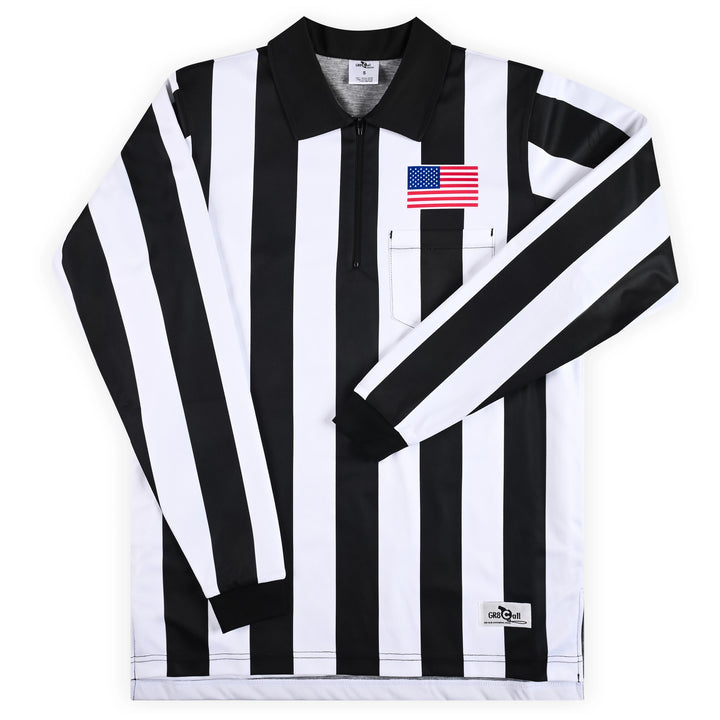2.25" StormSkin Long Sleeve Football Referee Shirt/Jacket