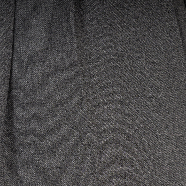 Heather Gray Pleated Umpire Pants - Base