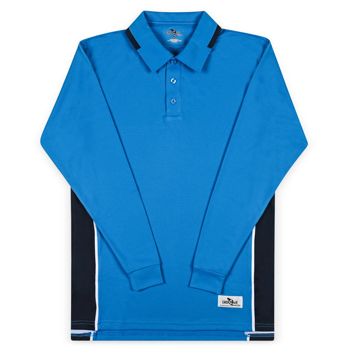NCAA Softball Bright Blue Long Sleeve Umpire Shirt