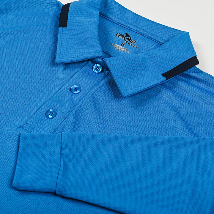 NCAA Softball Bright Blue Long Sleeve Umpire Shirt