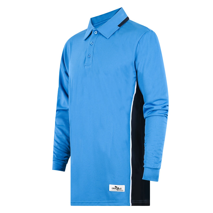 NCAA Softball Bright Blue Long Sleeve Umpire Shirt