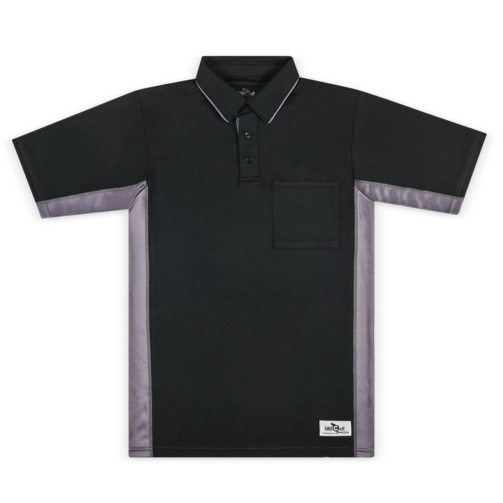 MLB Side Panel Umpire Shirt - Black