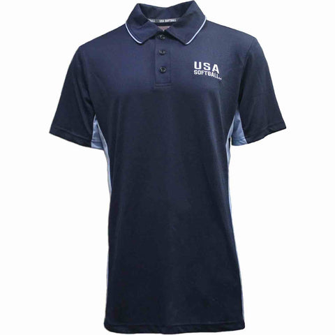 USA Softball Navy Polo Shirt