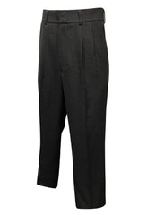 Heather Gray Pleated Umpire Pants - Plate