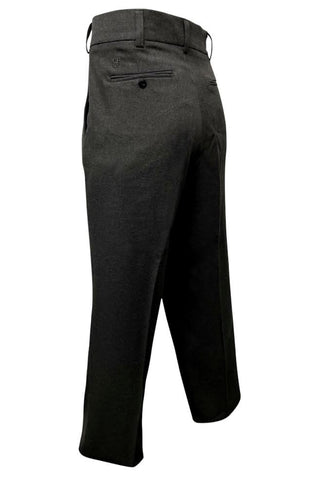 Heather Gray Pleated Umpire Pants - Base