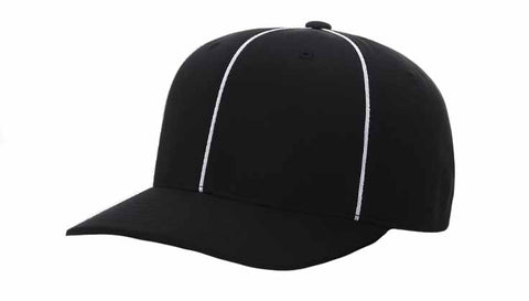 Football Referee Black & White Flexfit Richardson Hat