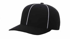 Football Referee Black & White Flexfit Richardson Hat