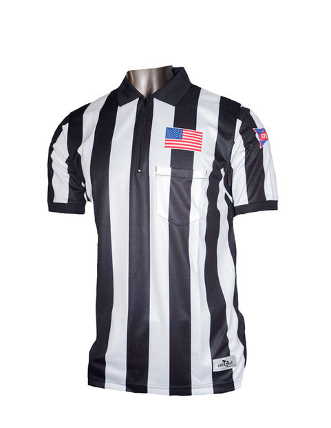 2" CFO Soft-Tech Football Referee Shirt