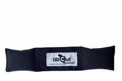 Black Double Sided Narrow Bean Bag