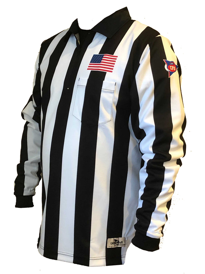 2" CFO StormSkin Long Sleeve Football Referee Shirt/Jacket