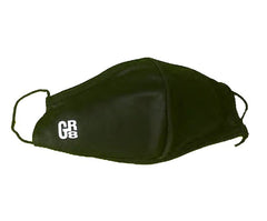 Micro Poly Mask for Coronavirus. Solid Black Mask W/Filter