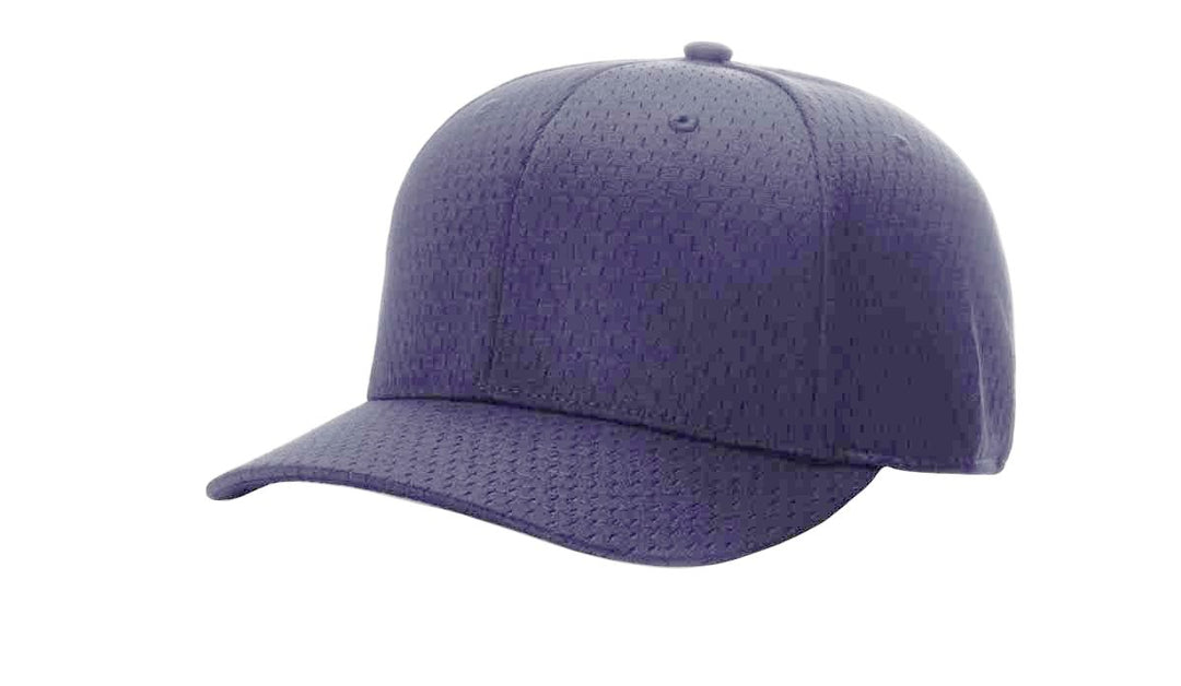 Richardson 6 Stitch Navy Mesh Hat
