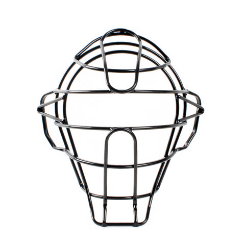 Lightweight Steel Umpire Mask - Black