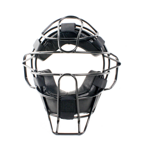 Lightweight Steel Umpire Mask - Black
