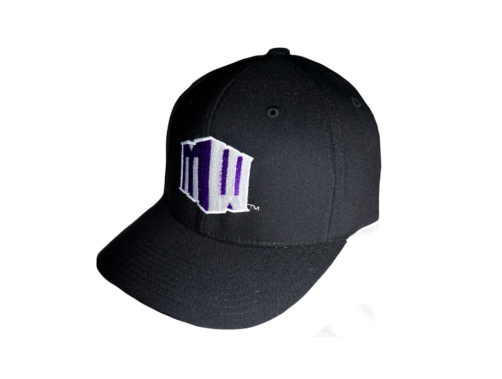 Richardson MWC 540 6-Stitch Fitted Black Umpire Hat