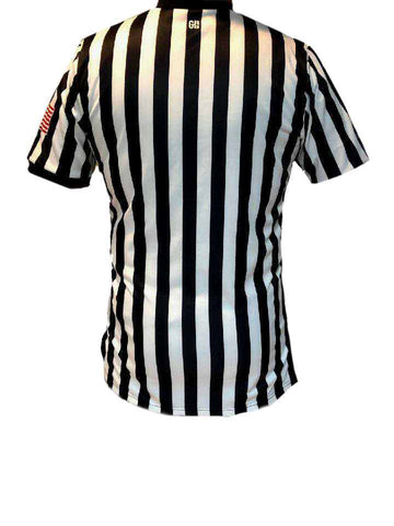 Ultra-Tech Basketball Referee Shirt with American Flag